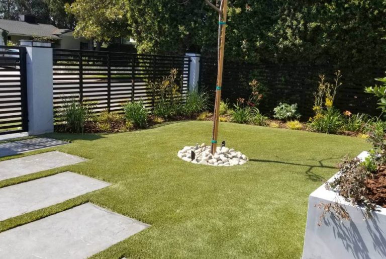artificial grass residential lawn