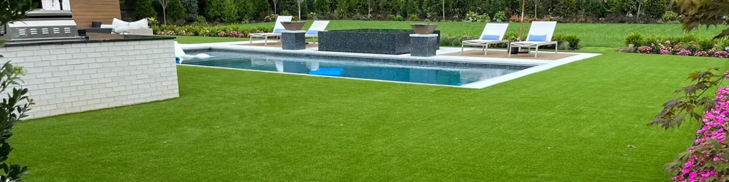 Residential lawn installed by Nevada Artificial Grass